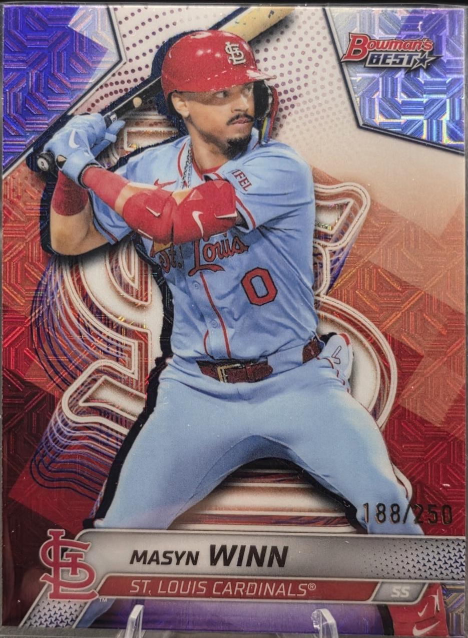 Masyn Winn [Purple Mojo Refractor] #44