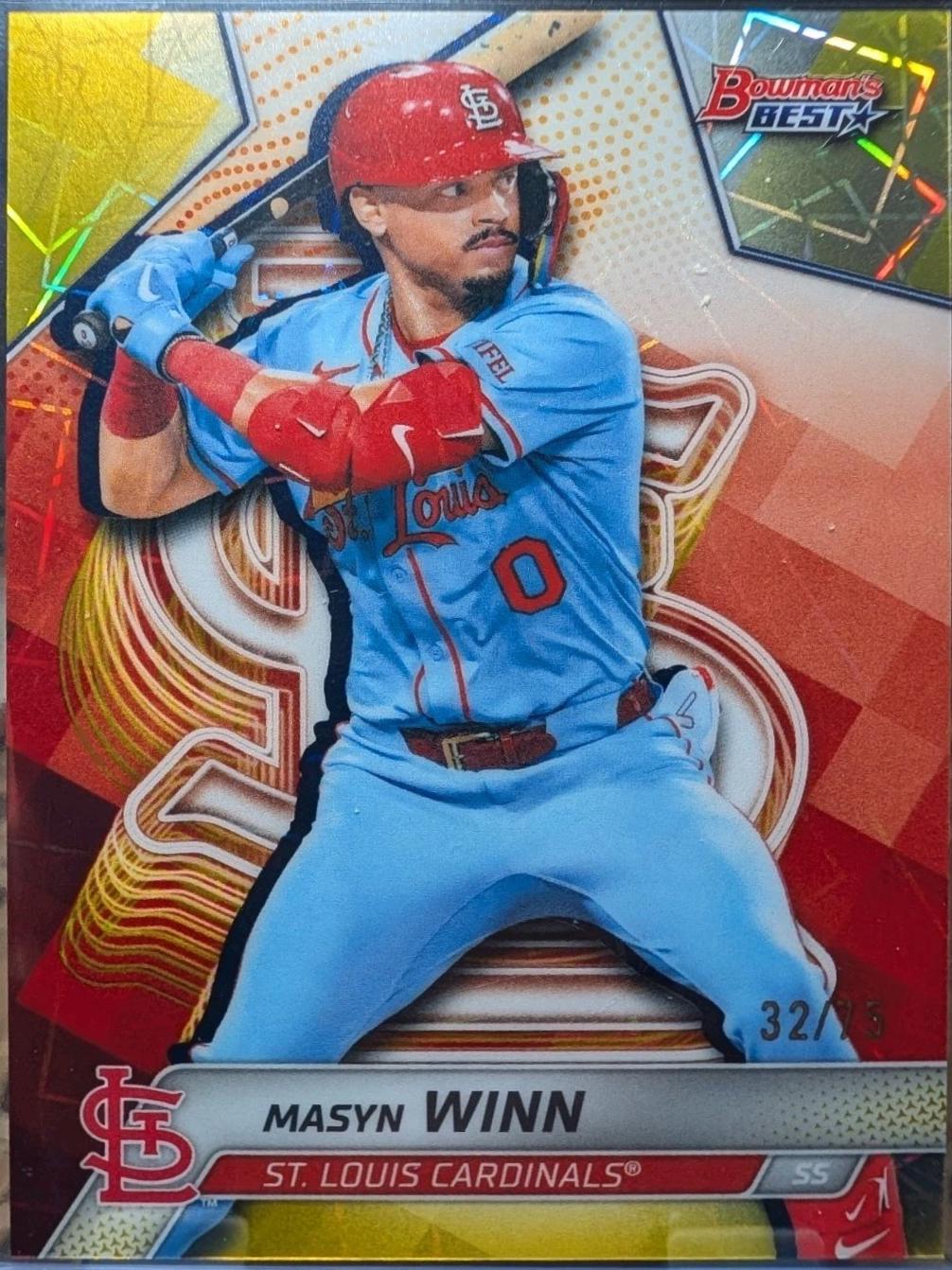 Masyn Winn [Yellow Lazer Refractor] #44