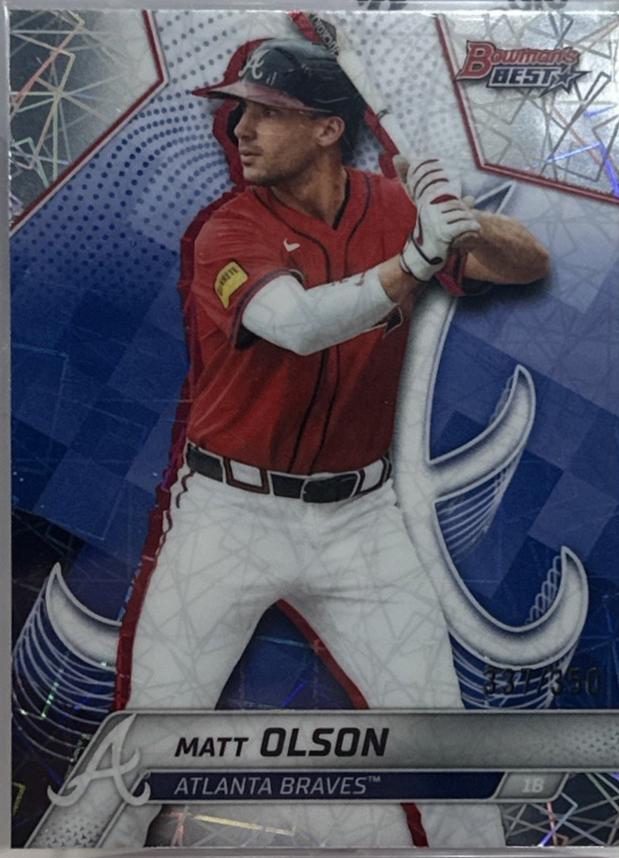 Matt Olson [Lazer Refractor] #20