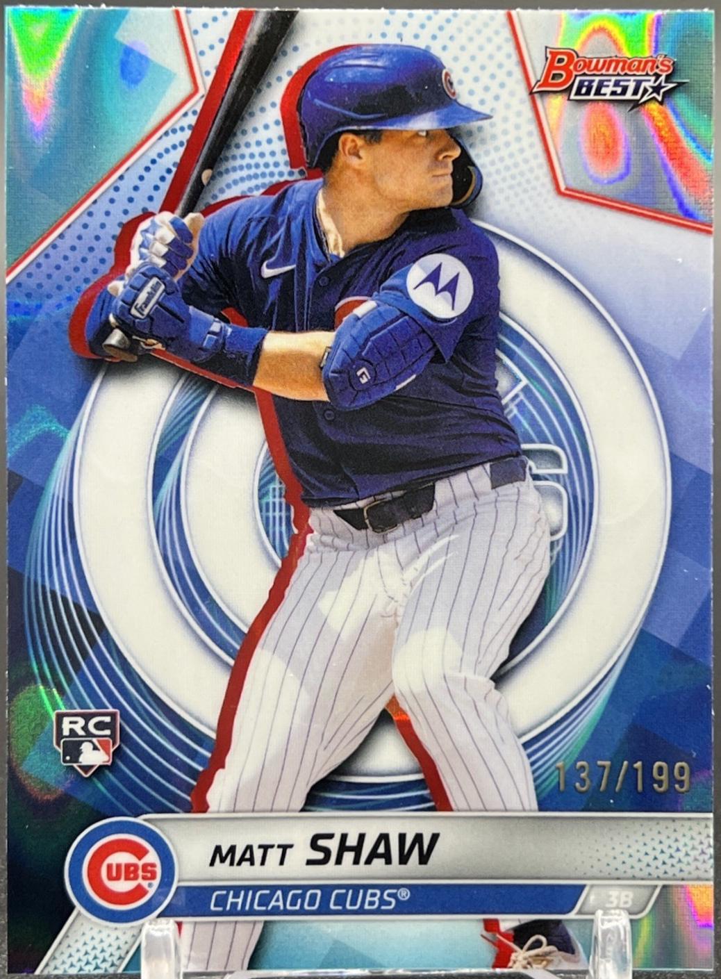 Matt Shaw [Blue Refractor] #15