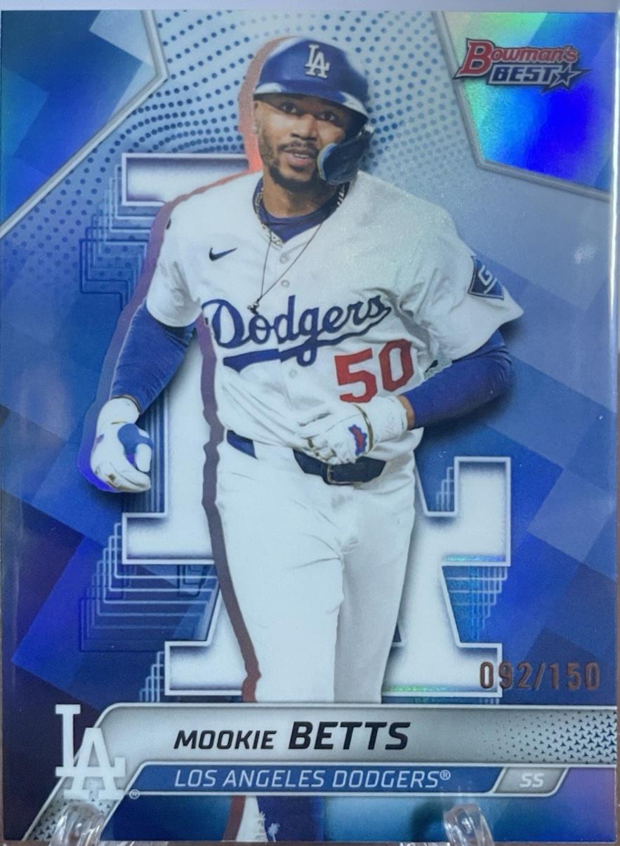 Mookie Betts [Blue Refractor] #64