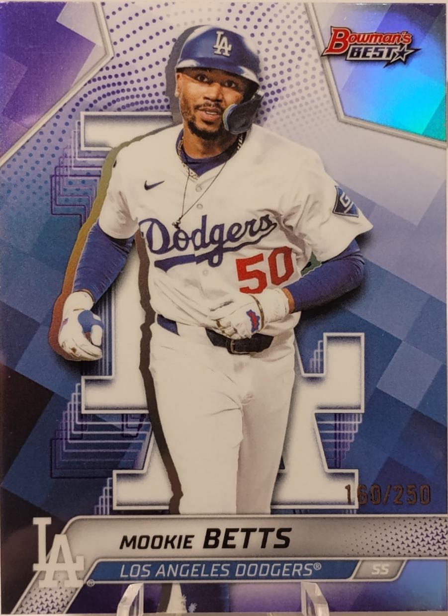 Mookie Betts [Purple Refractor] #64