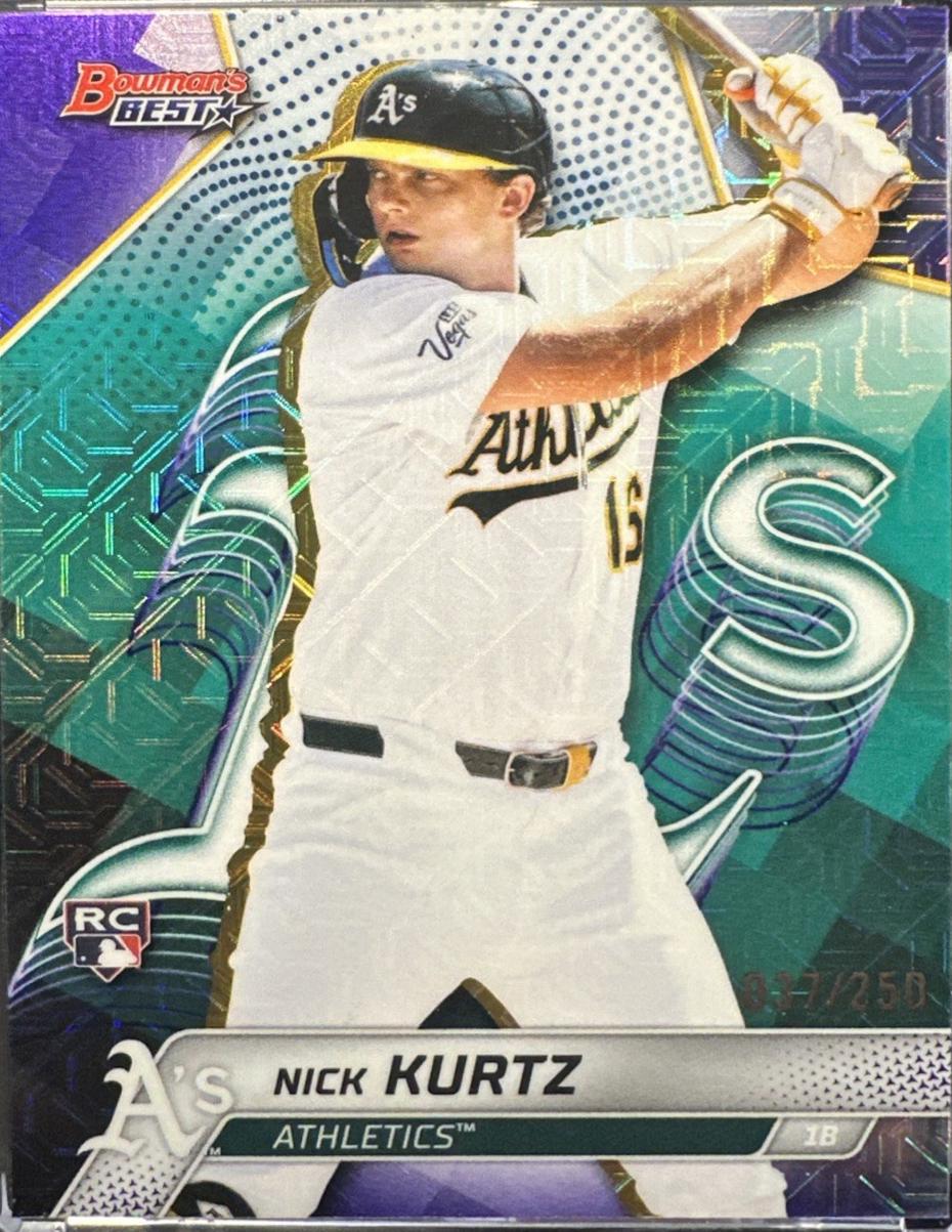 Nick Kurtz [Purple Mojo Refractor] #42