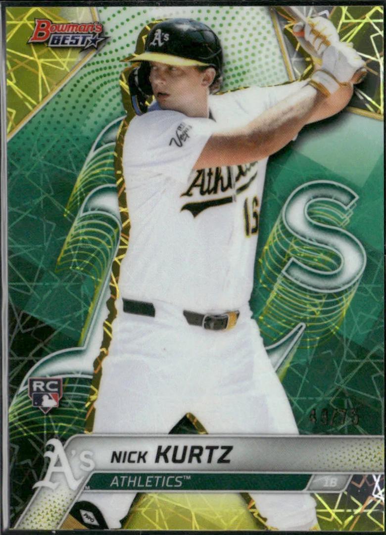 Nick Kurtz [Yellow Lazer Refractor] #42