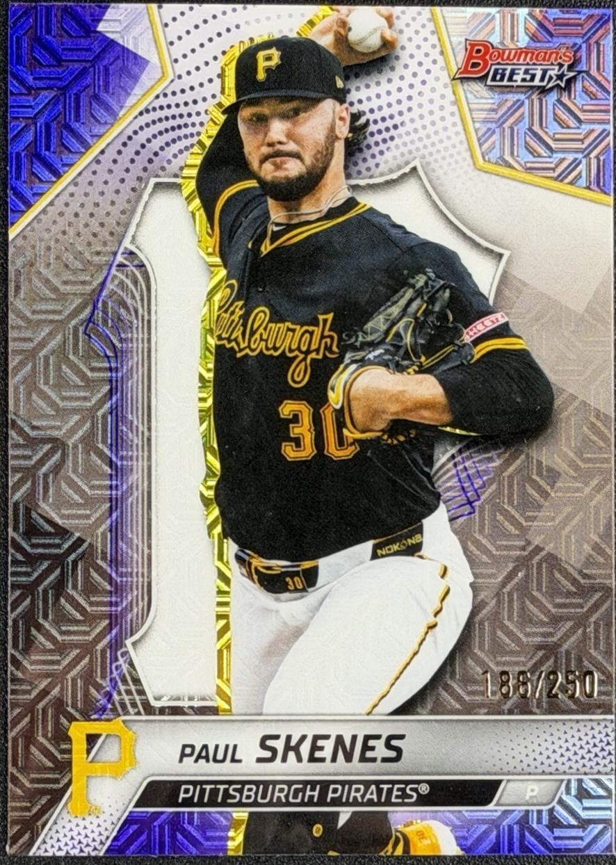 Paul Skenes [Purple Mojo Refractor] #40