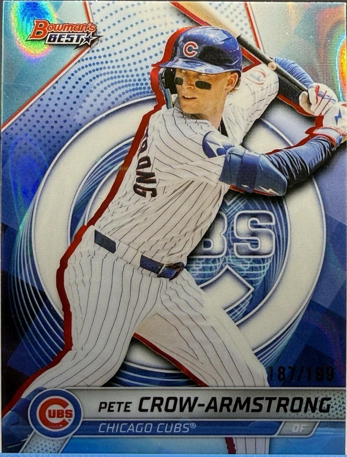 Pete Crow-Armstrong [Aqua Lava Refractor] #35