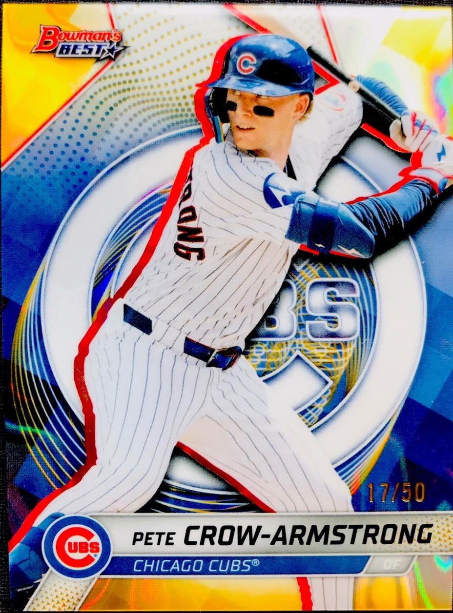 Pete Crow-Armstrong [Gold Refractor] #35