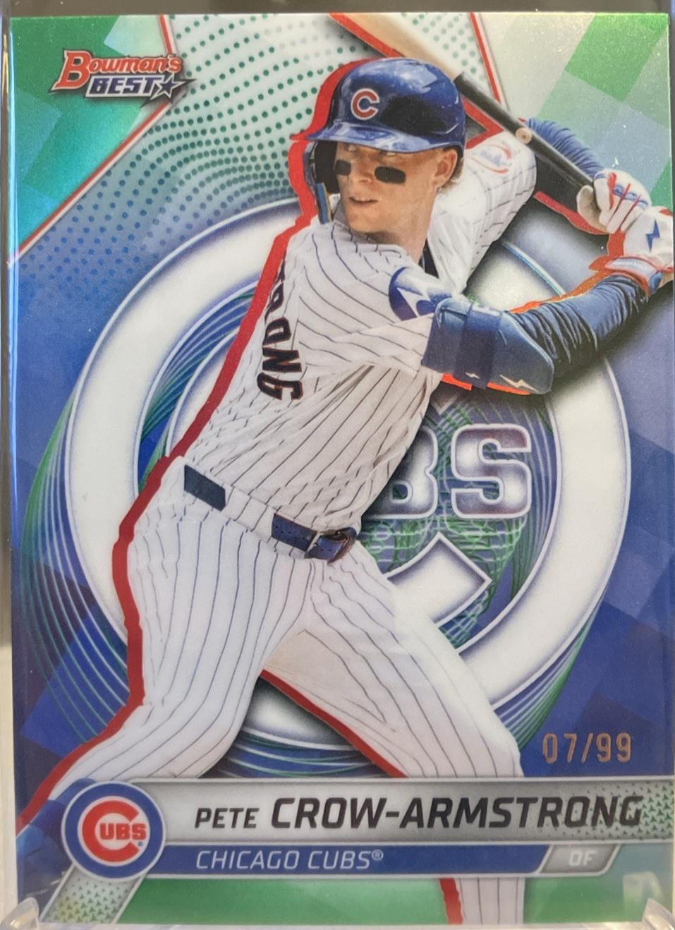 Pete Crow-Armstrong [Green Refractor] #35