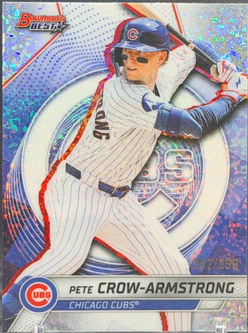 Pete Crow-Armstrong [Mini-Diamond Refractor] #35
