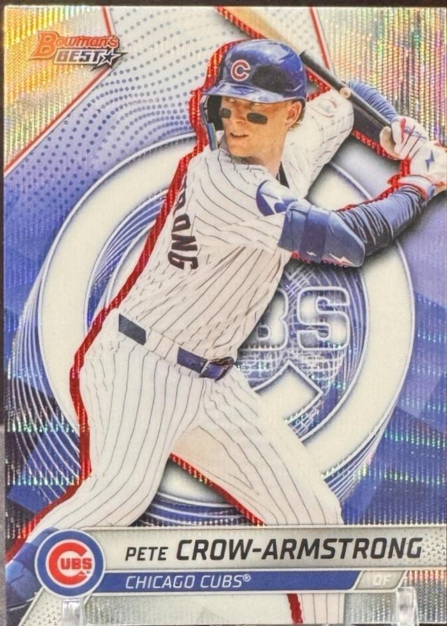 Pete Crow-Armstrong [Wave Refractor] #35