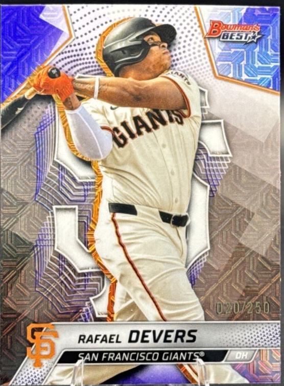 Rafael Devers [Purple Mojo Refractor] #21