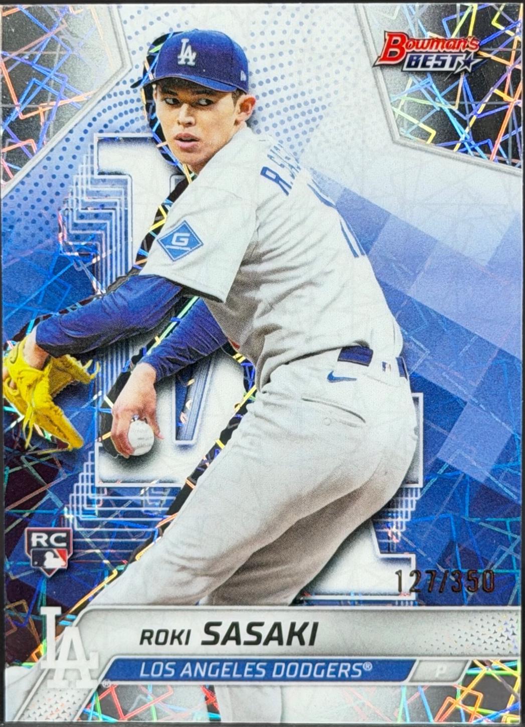 Roki Sasaki [Lazer Refractor] #18