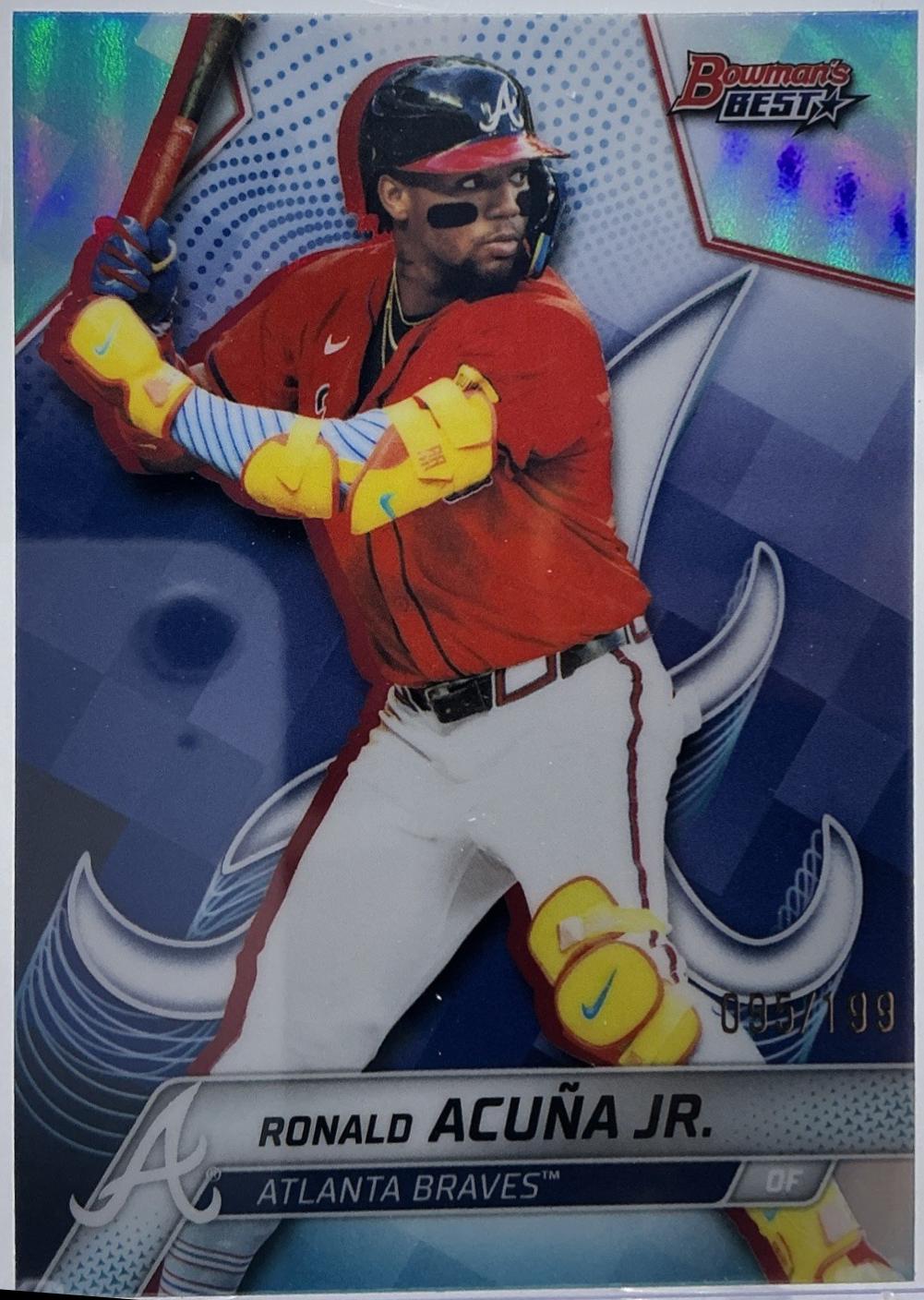 Ronald Acuna Jr. [Aqua Refractor] #13
