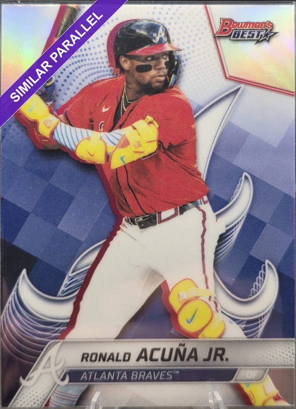 Ronald Acuna Jr. [Wave Refractor] #13