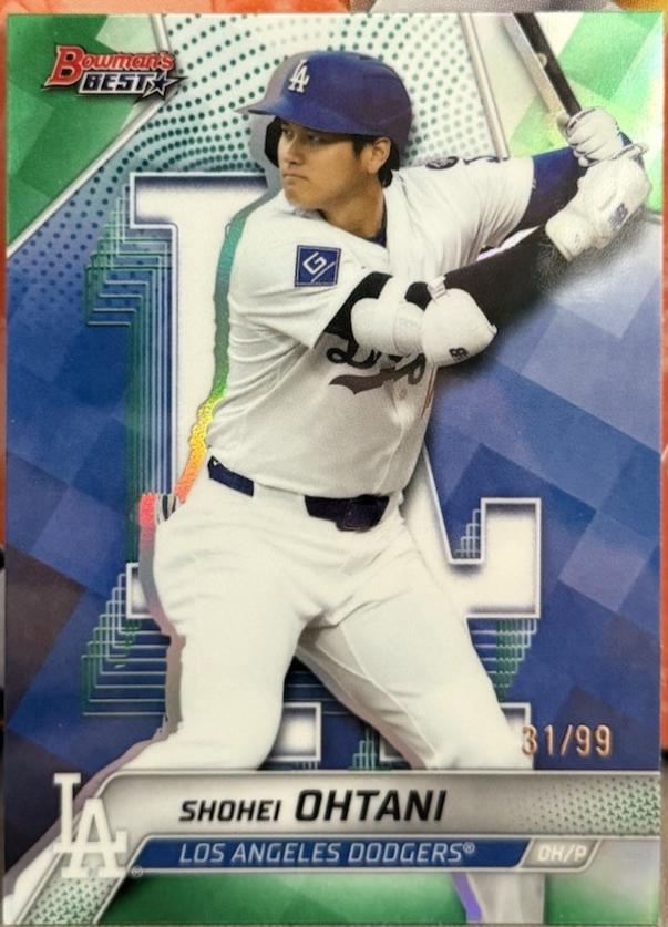 Shohei Ohtani [Green Refractor] #46