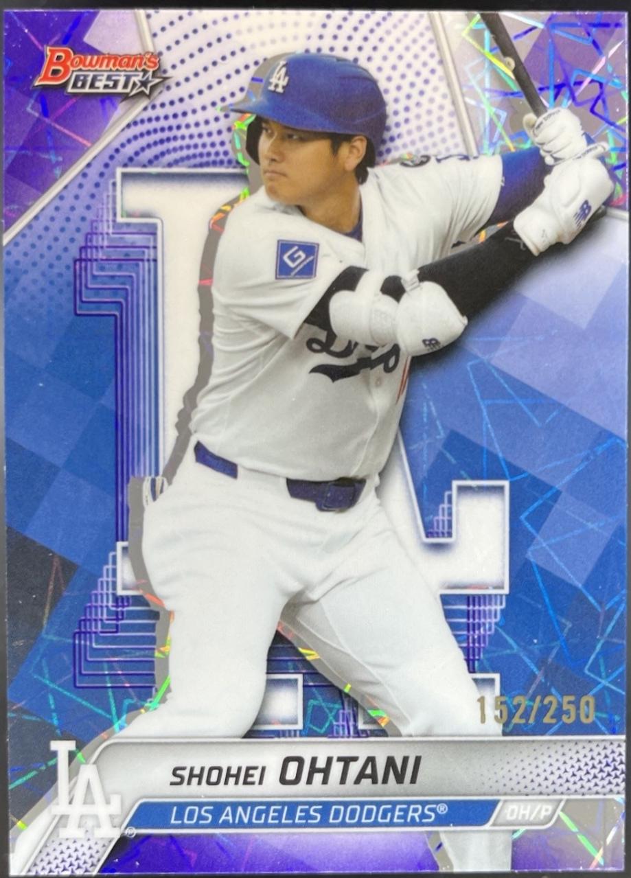 Shohei Ohtani [Purple Lazer Refractor] #46