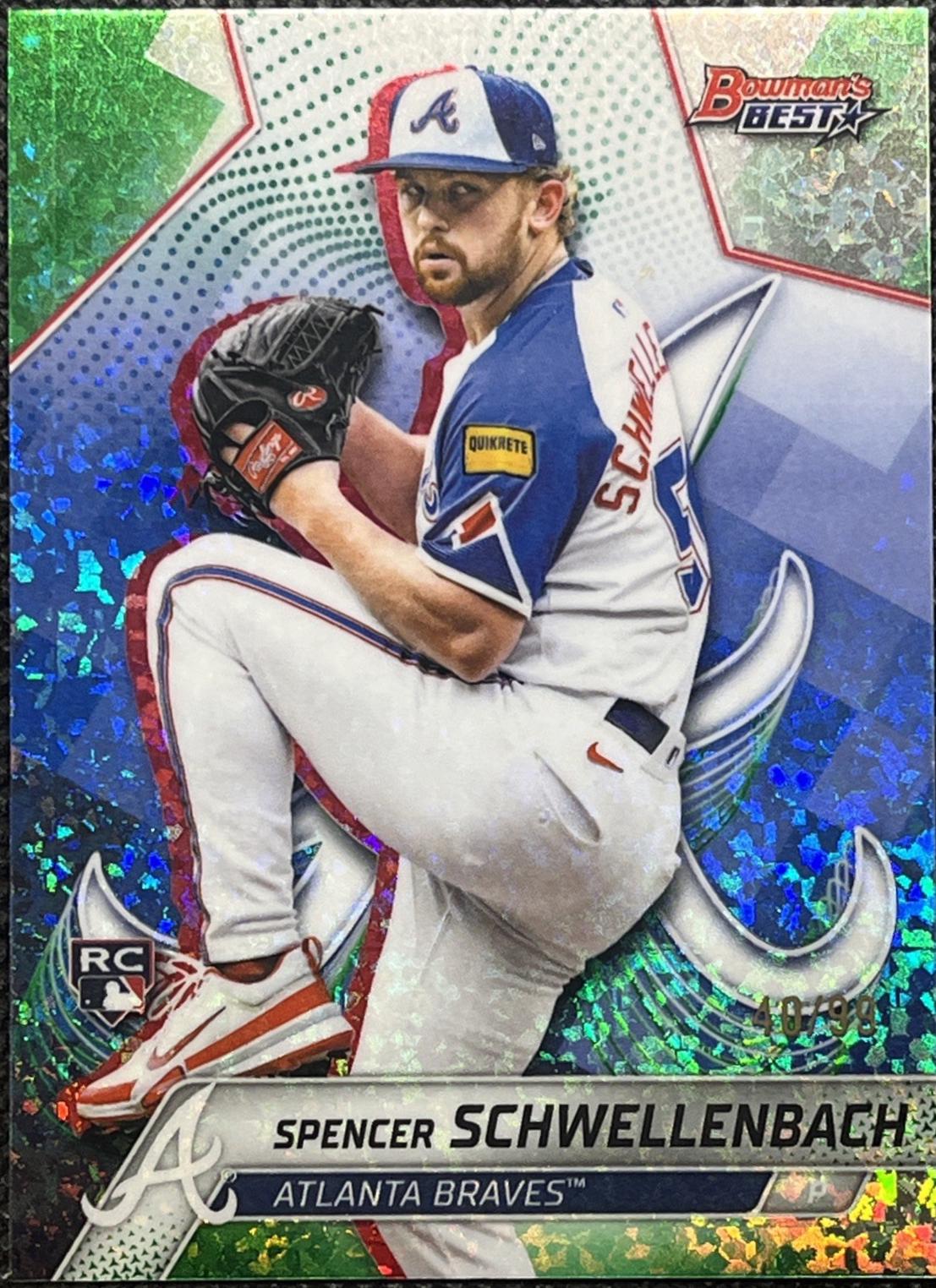 Spencer Schwellenbach [Green Mini-Diamond Refractor] #68