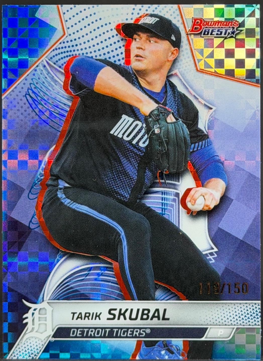 Tarik Skubal [Blue X-Fractor] #12