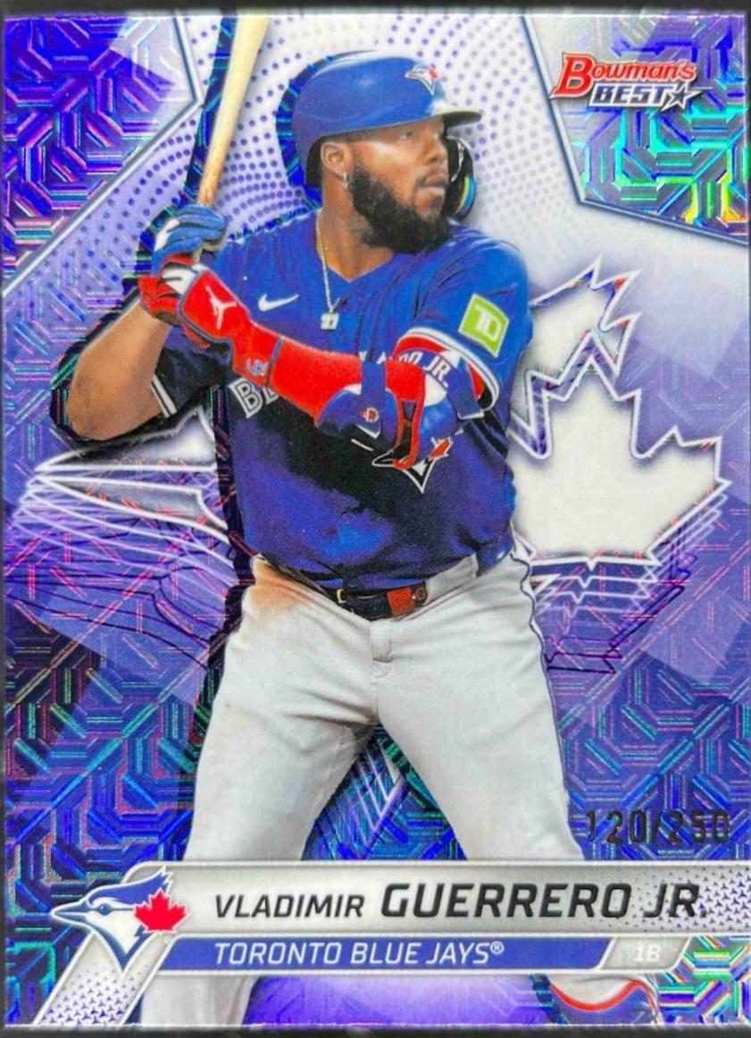 Vladimir Guerrero Jr. [Purple Mojo Refractor] #22