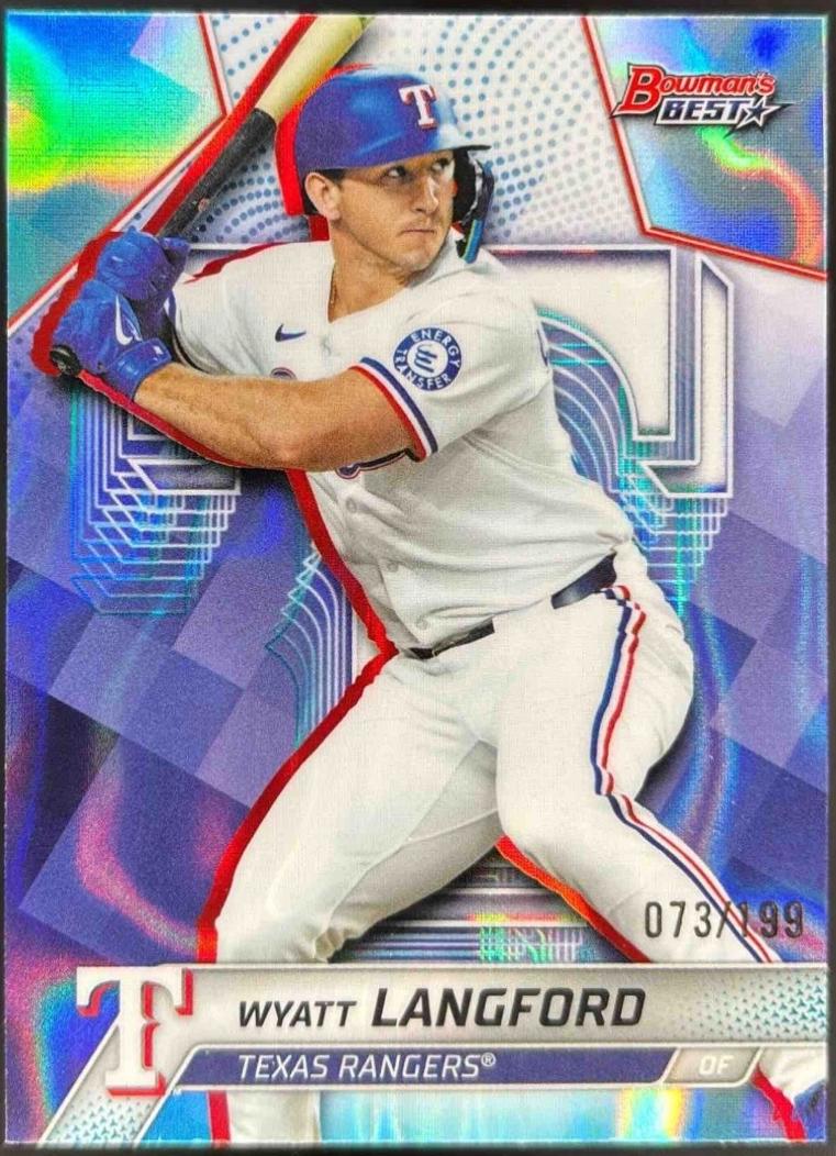 Wyatt Langford [Aqua Lava Refractor] #63