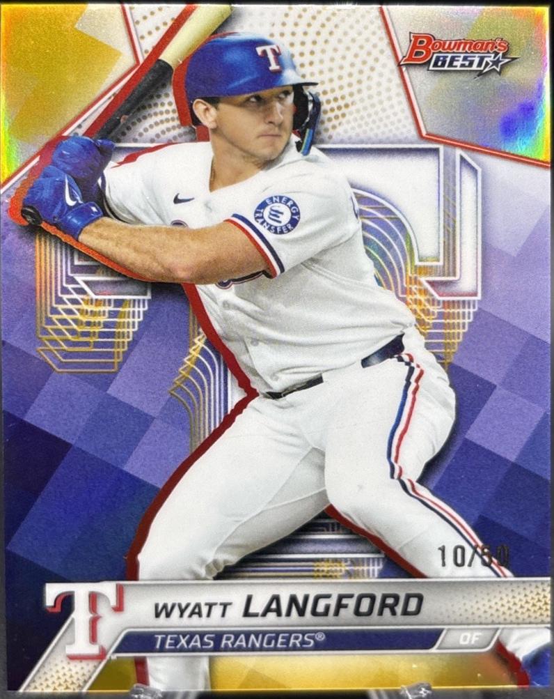 Wyatt Langford [Gold Refractor] #63