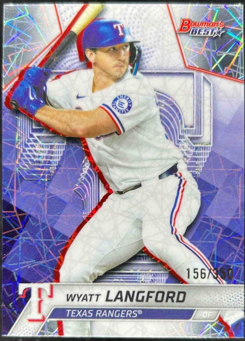 Wyatt Langford [Lazer Refractor] #63