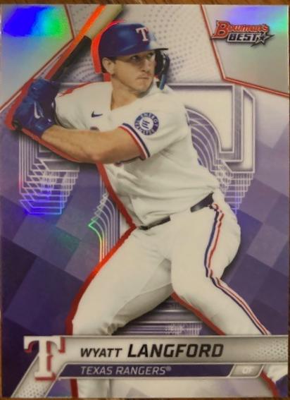 Wyatt Langford [Refractor] #63