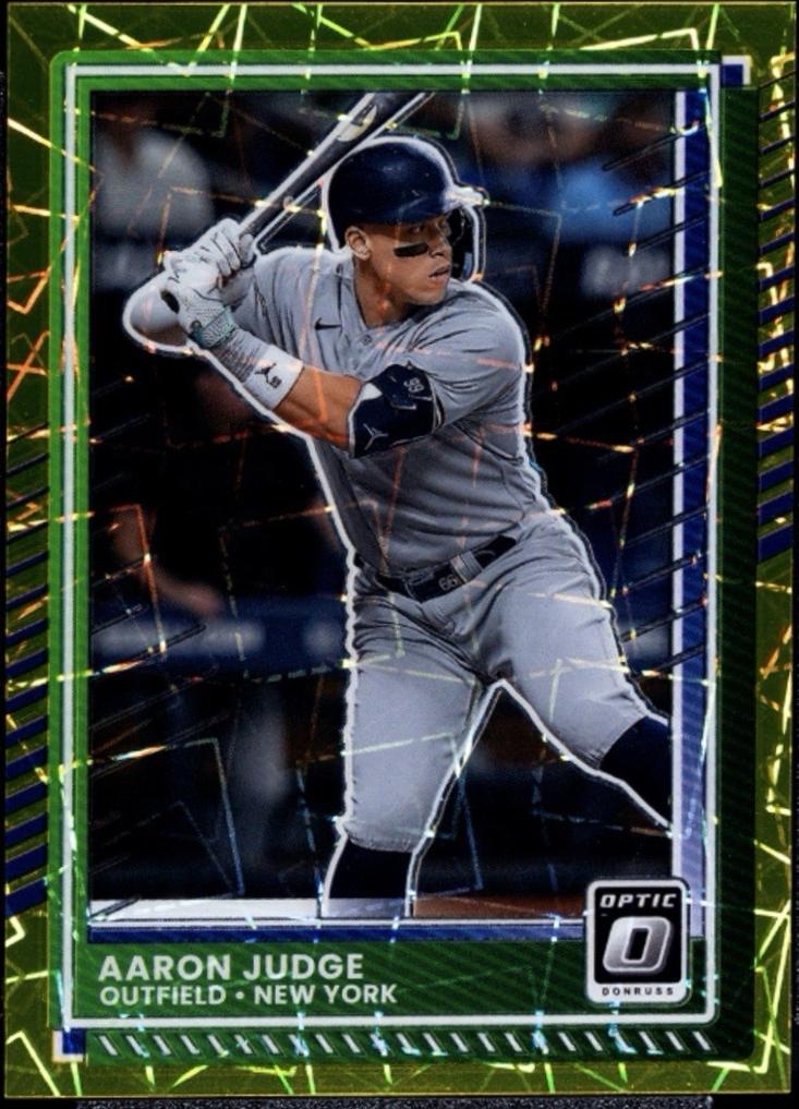Aaron Judge [Gold Velocity Optic] #50