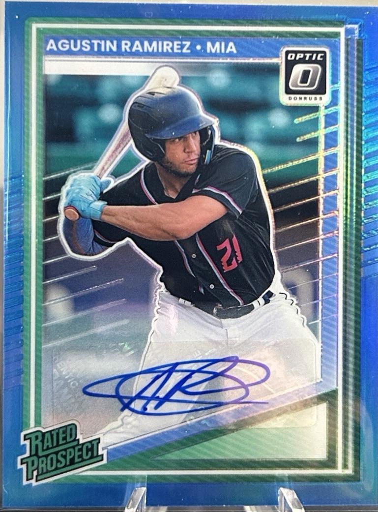Agustin Ramirez [Carolina Blue Optic Signature] #113