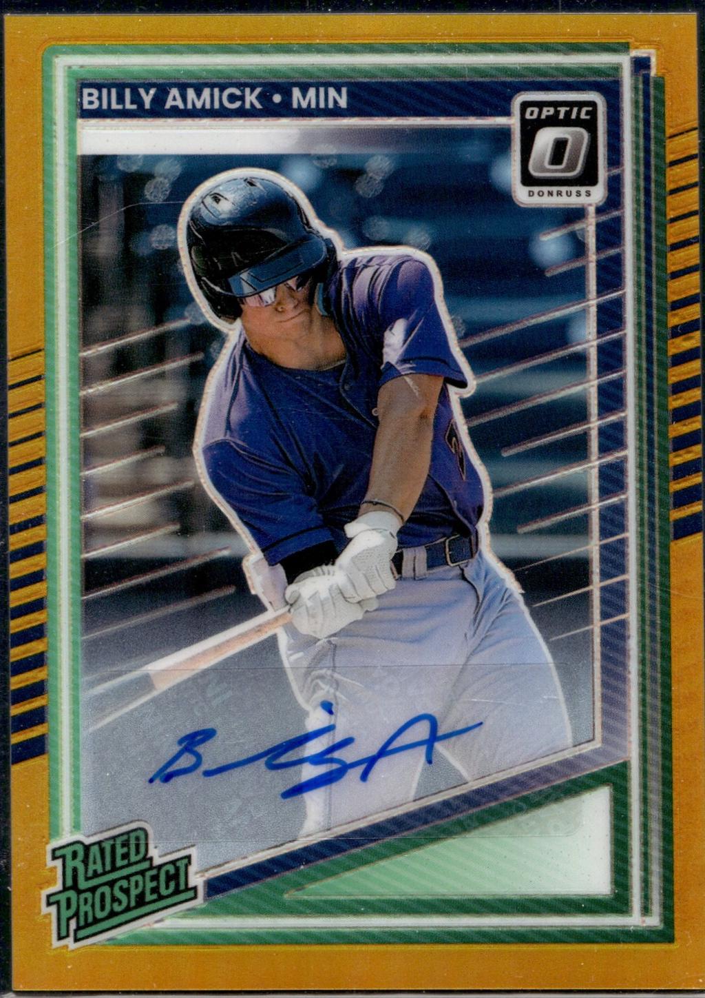 Billy Amick [Gold Optic Signature] #156