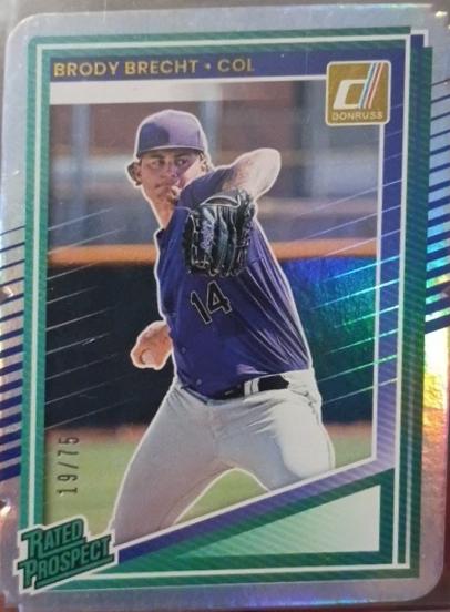 Brody Brecht [Silver Die-Cut] #105