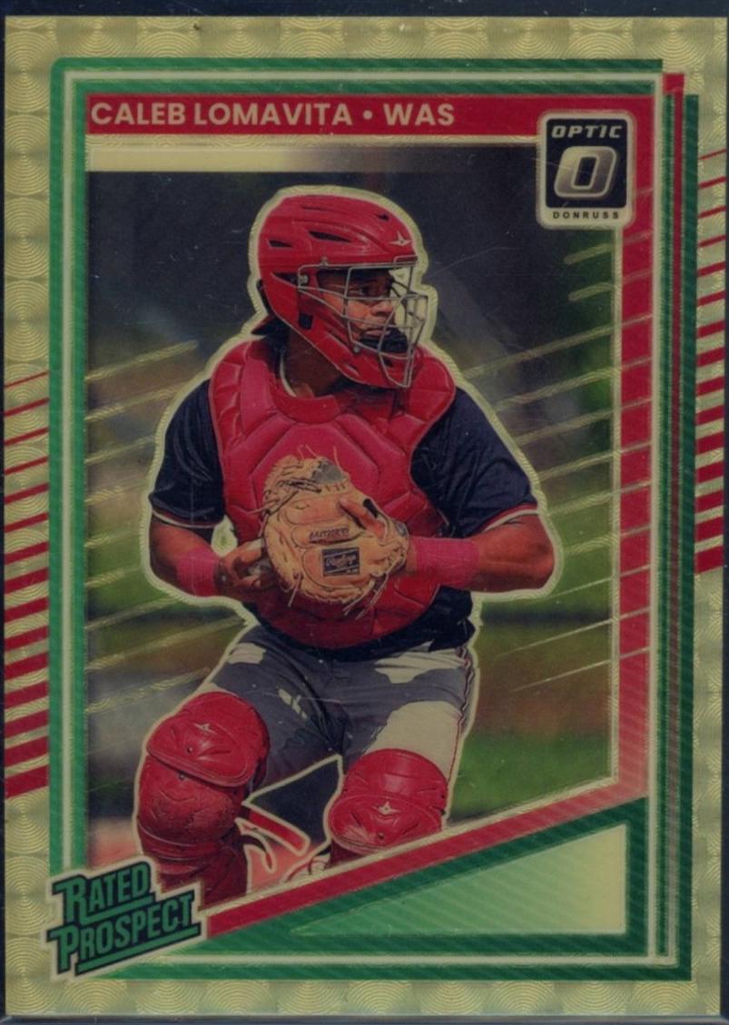 Caleb Lomavita [Gold Vinyl Optic] #149