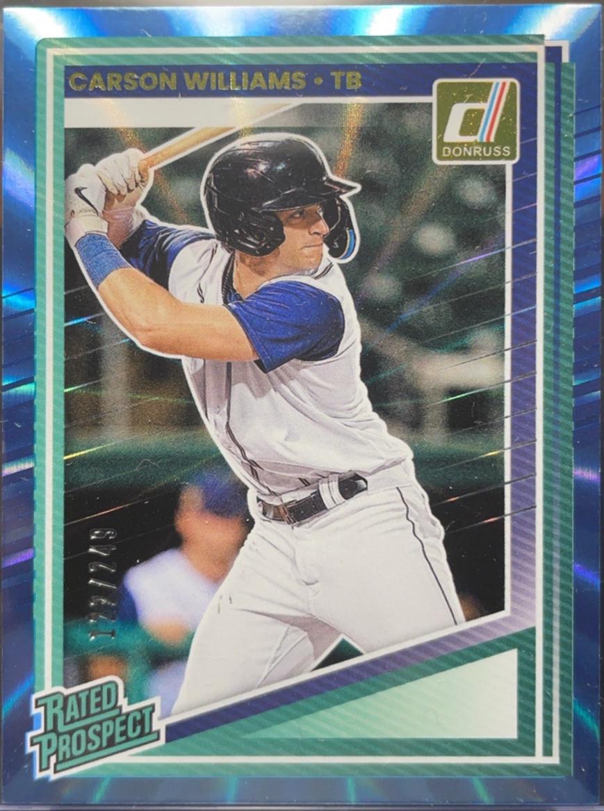 Carson Williams [Carolina Blue Laser] #135