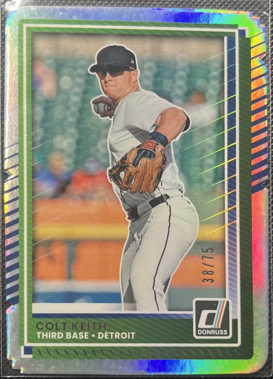 Colt Keith [Silver Die-Cut] #80