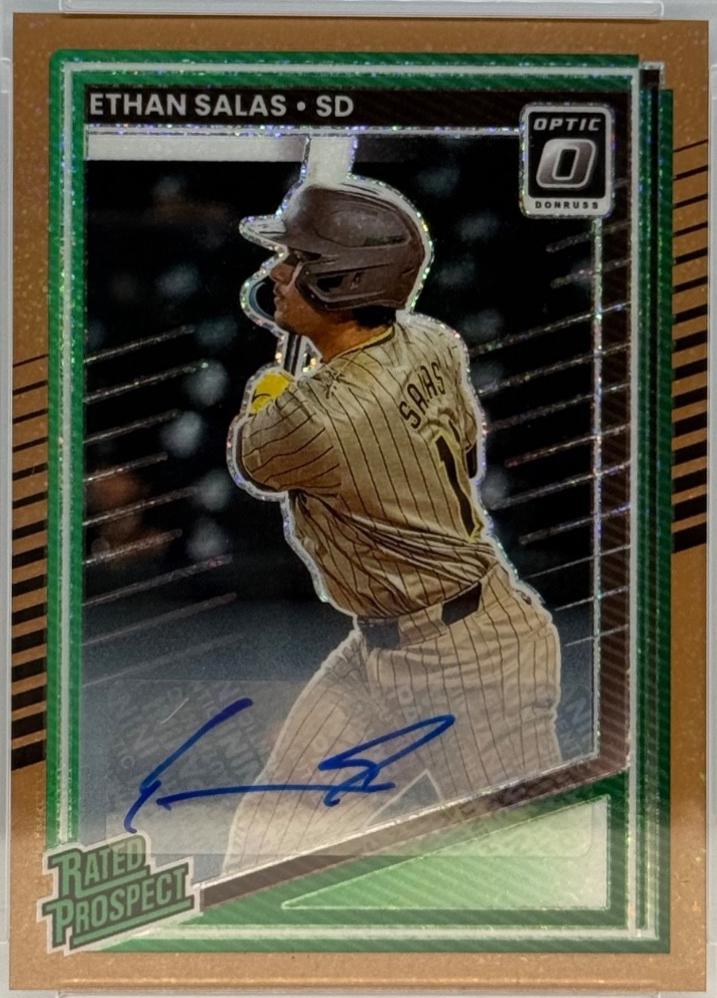 Ethan Salas [Copper Glitter Optic Signature] #199