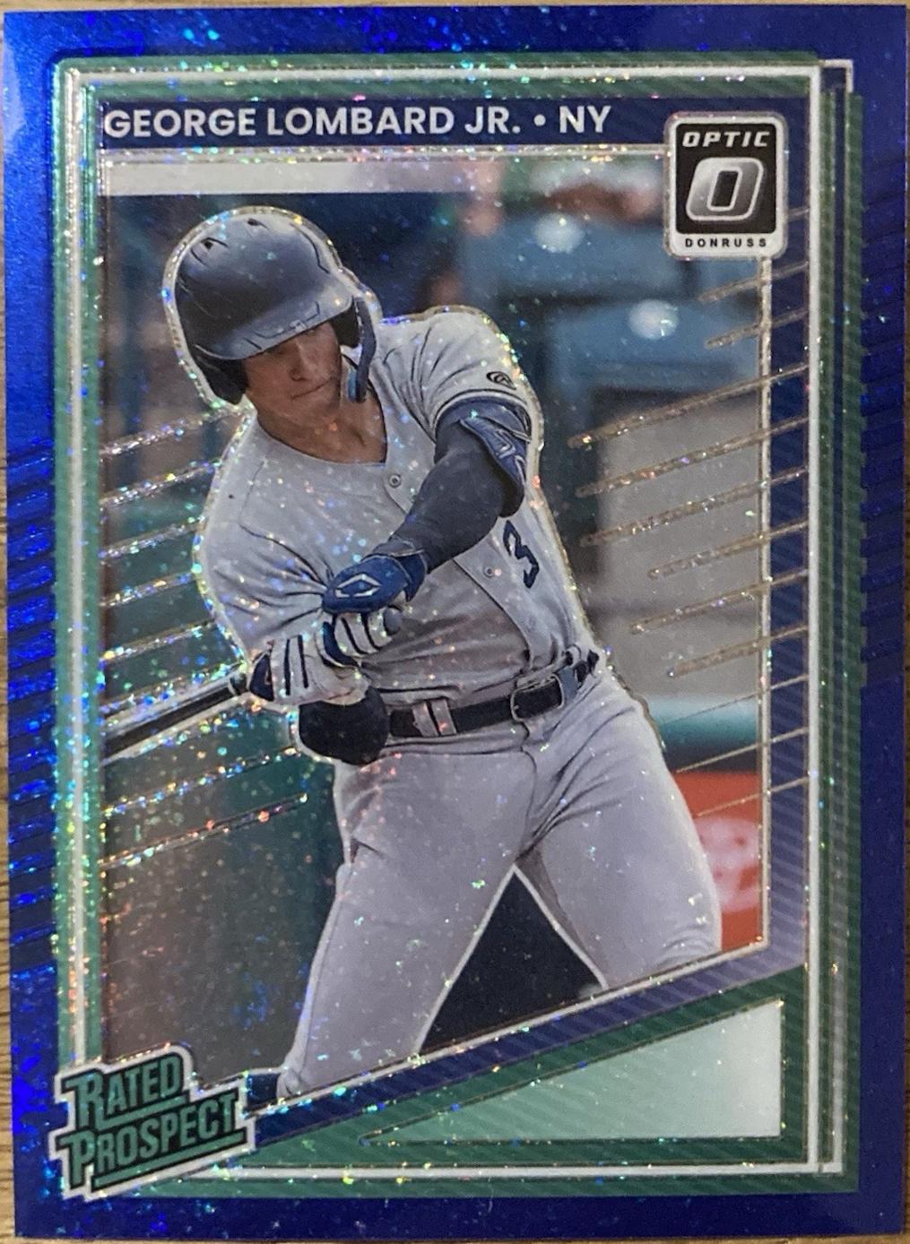 George Lombard Jr. [Blue Glitter Optic] #108