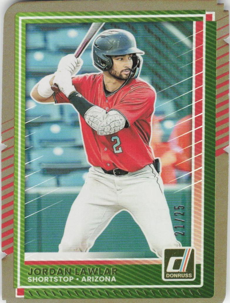 Jordan Lawlar [Gold Die-Cut] #70