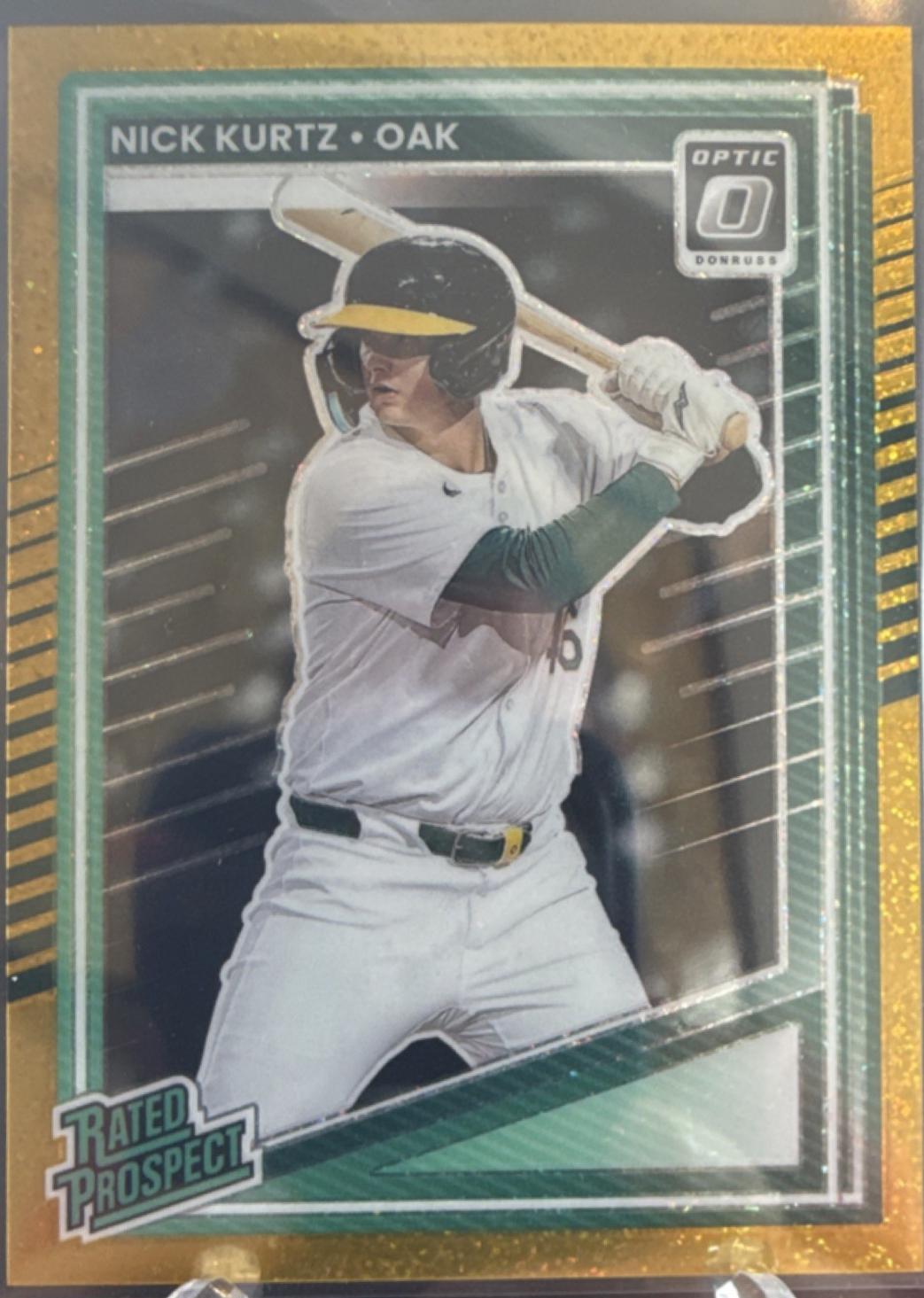 Nick Kurtz [Gold Glitter Optic] #154
