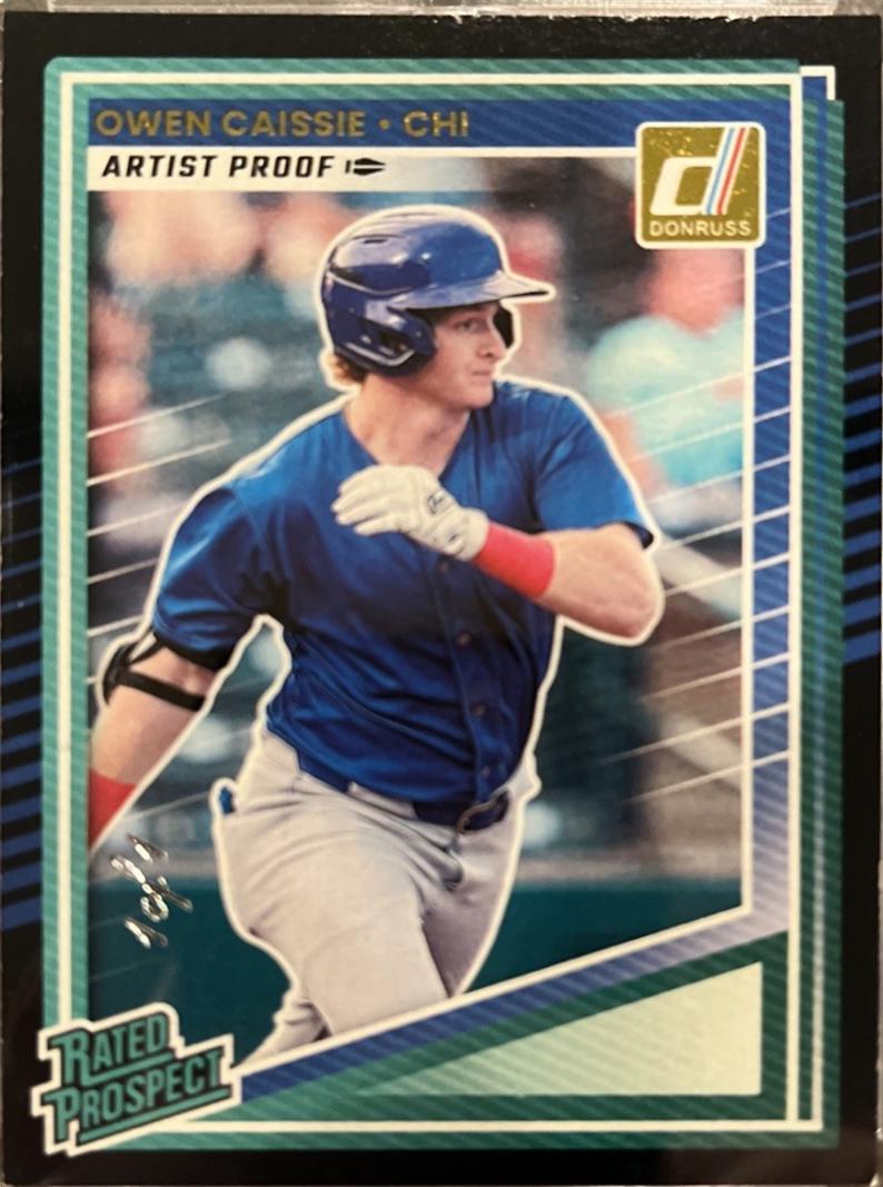 Owen Caissie [Artist Proof Black] #186