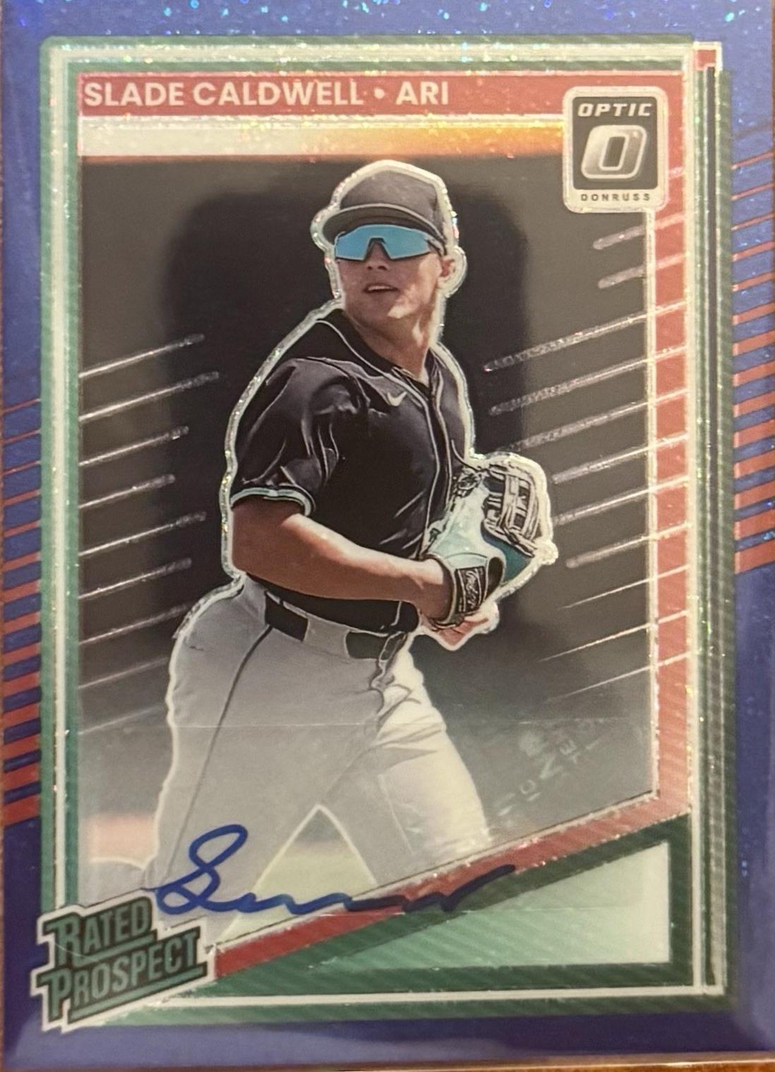 Slade Caldwell [Blue Glitter Optic Signature] #112