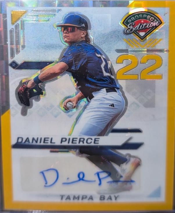 Daniel Pierce [Gold Pandora Holo Ticket Signature] #196