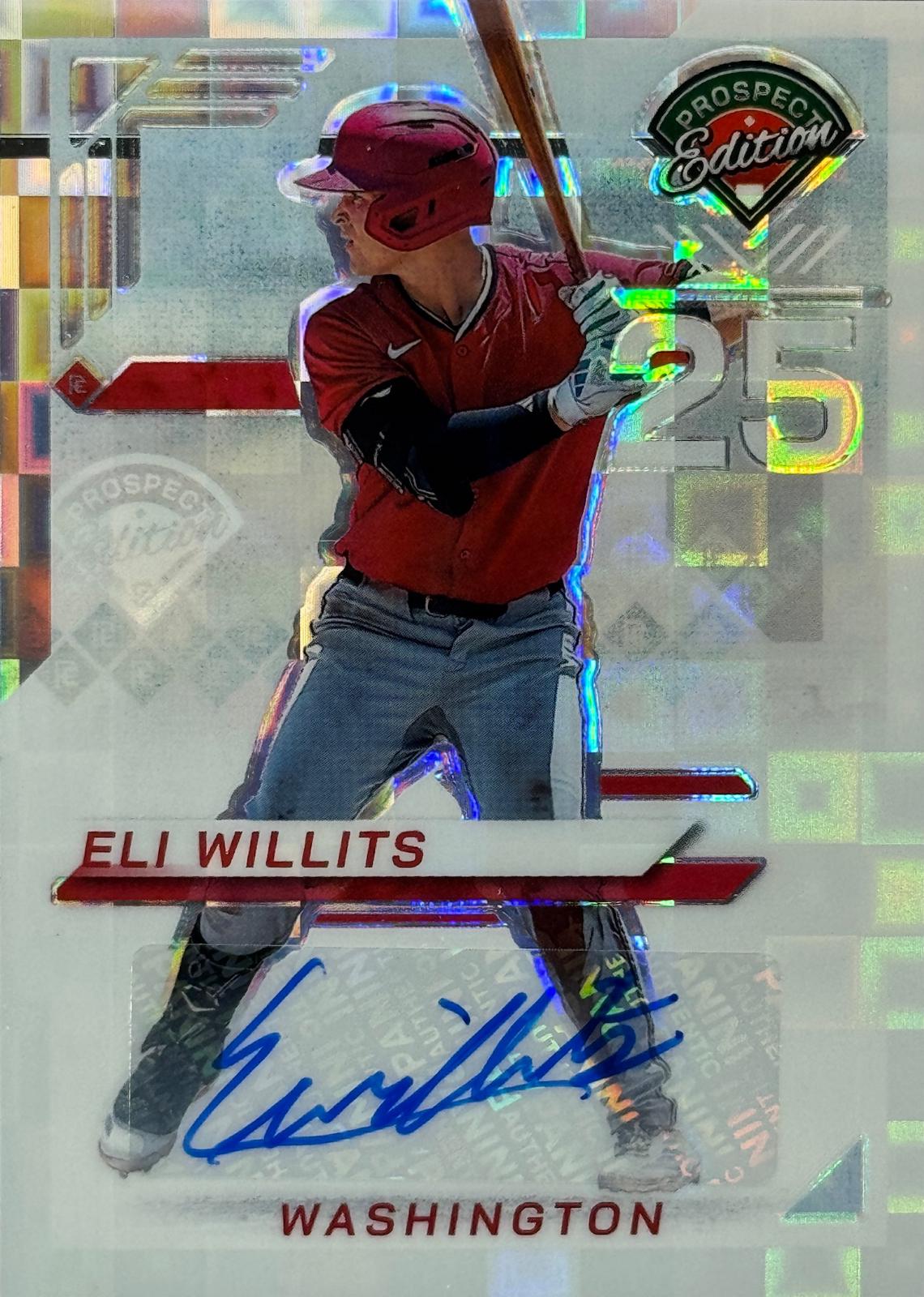 Eli Willits [Pandora Holo Ticket Signature] #155
