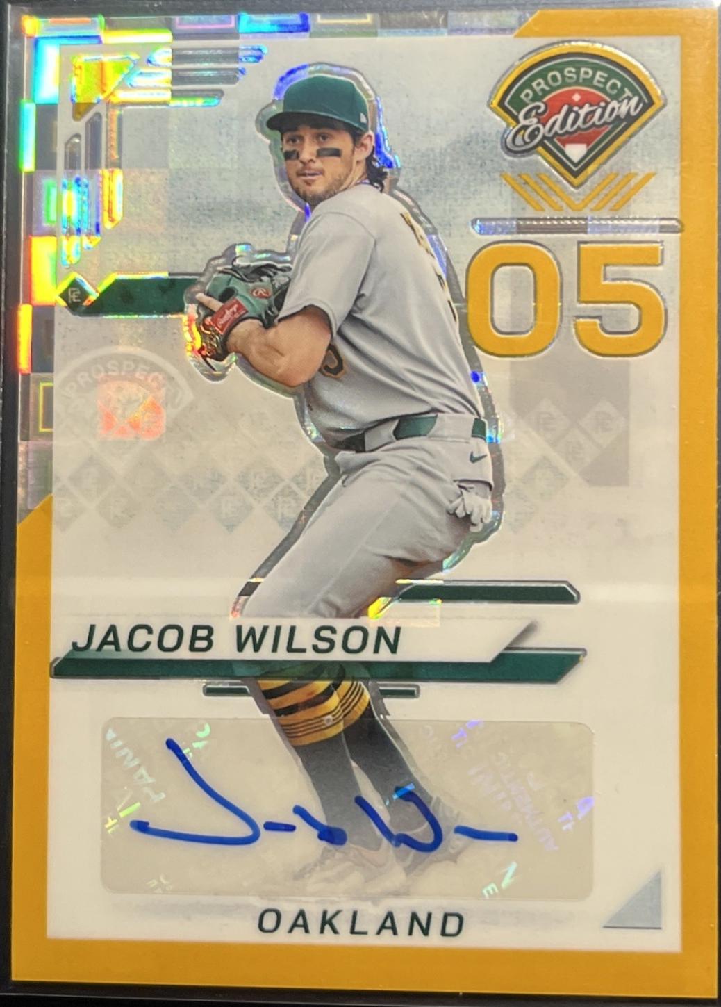 Jacob Wilson [Gold Pandora Holo Ticket Signature] #82