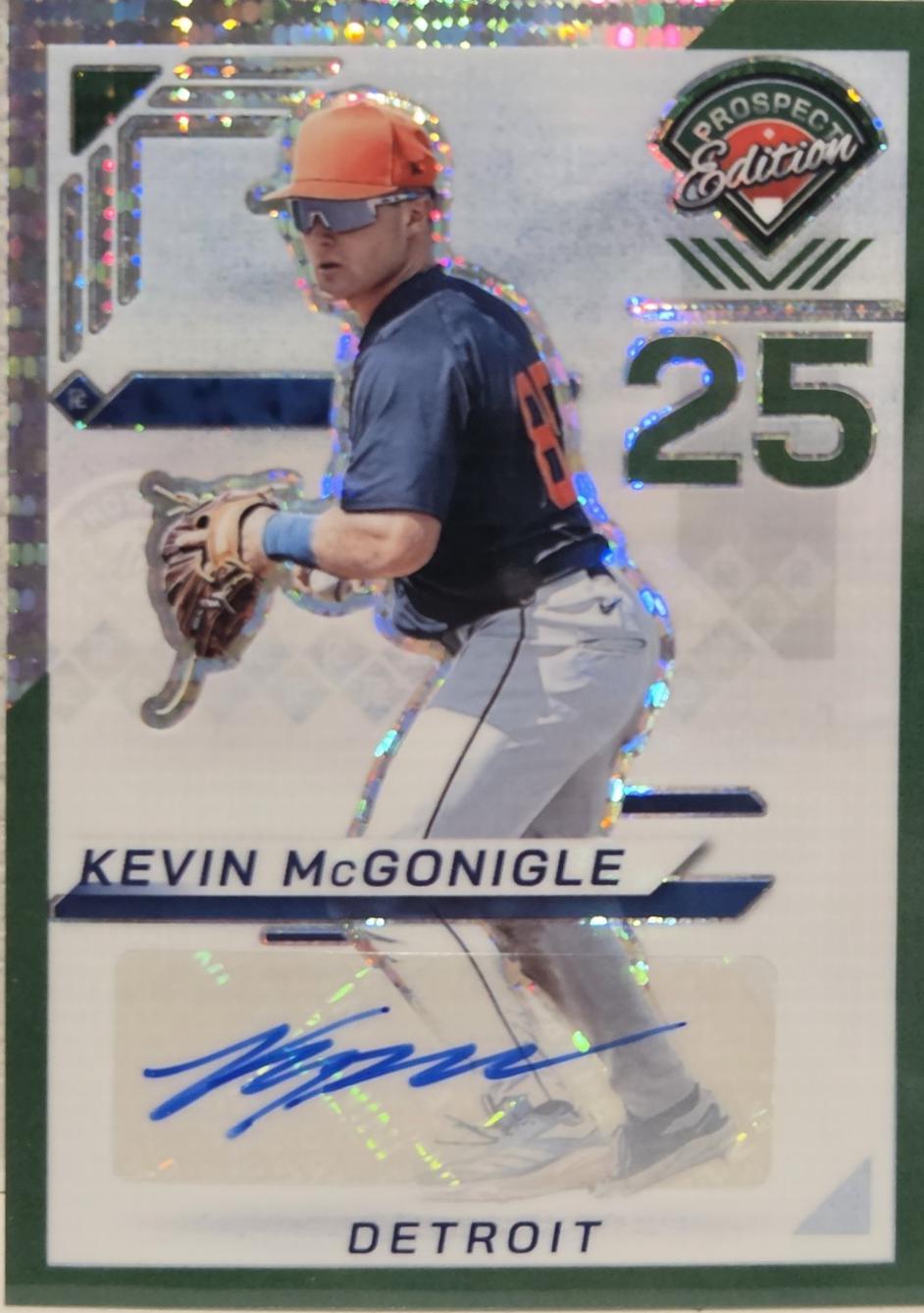 Kevin McGonigle [Green Pulsar Holo Ticket Signature] #11