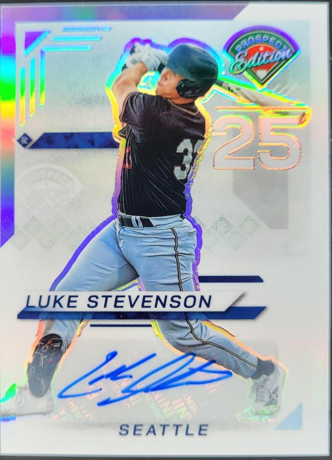Luke Stevenson [Silver Holo Ticket Signature] #136