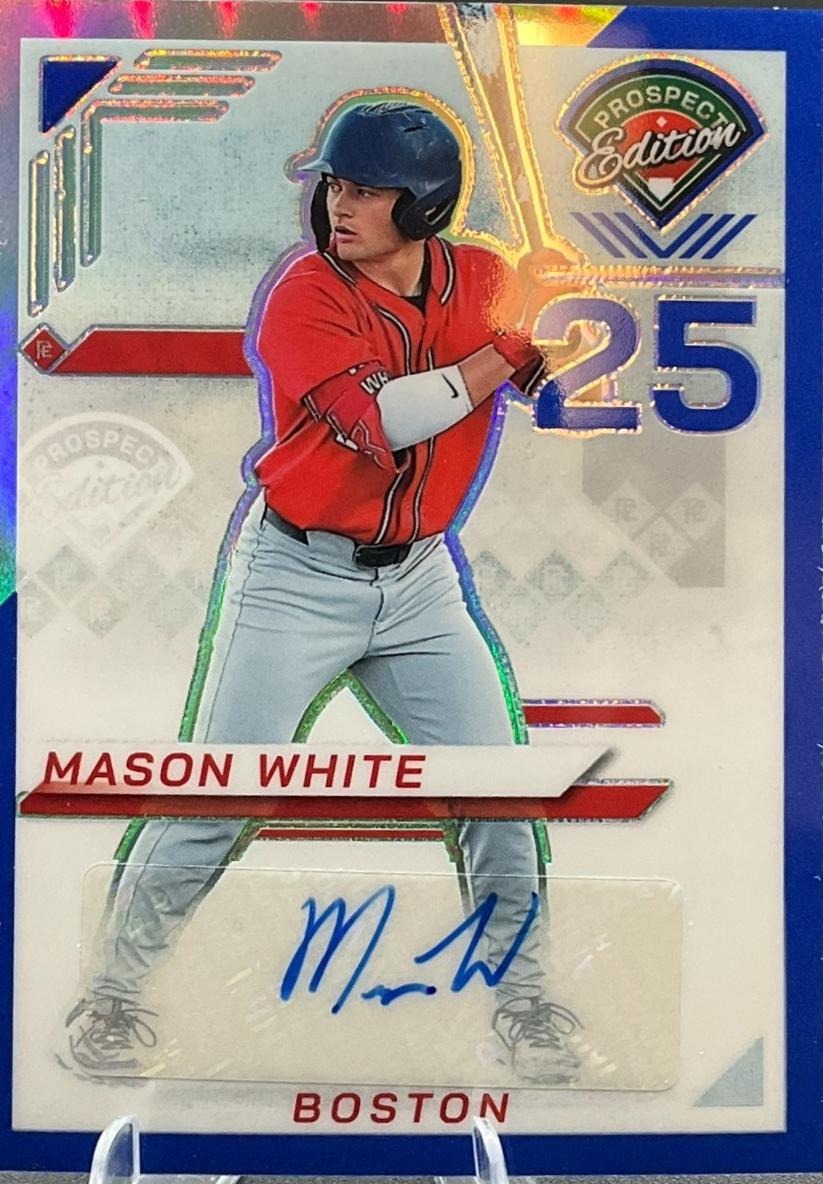 Mason White [Blue Holo Ticket Signature] #60