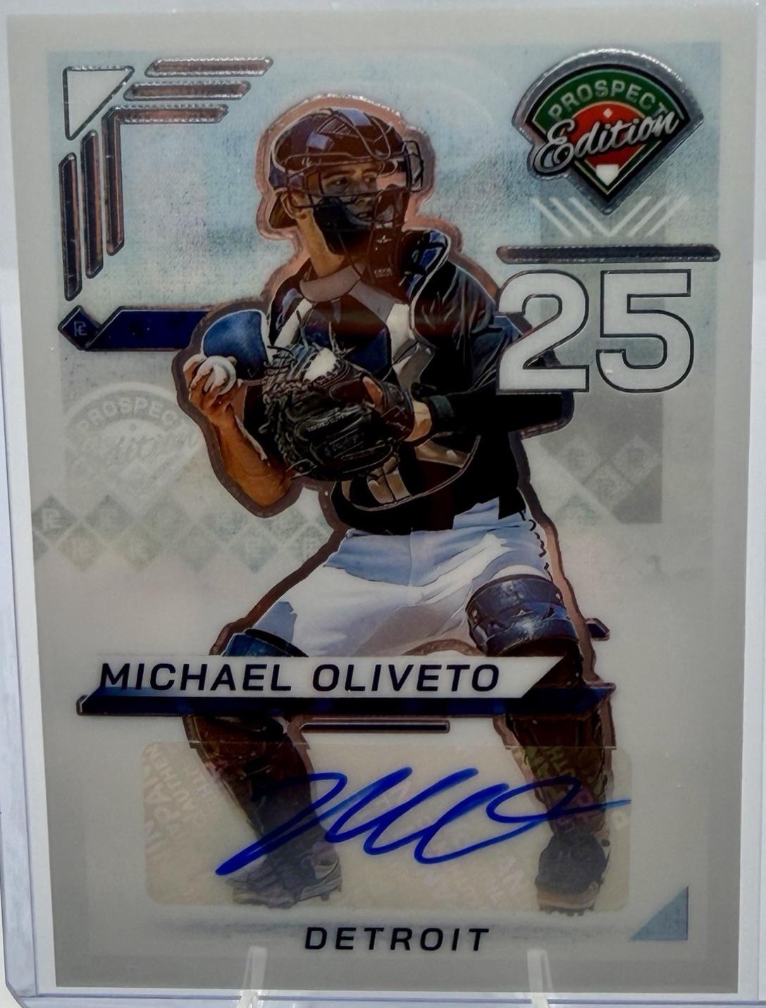 Michael Oliveto [Holo Ticket Signature] #87