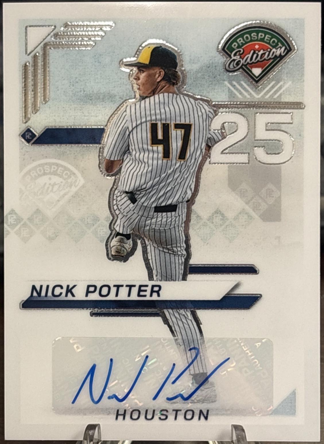 Nick Potter [Holo Ticket Signature] #54
