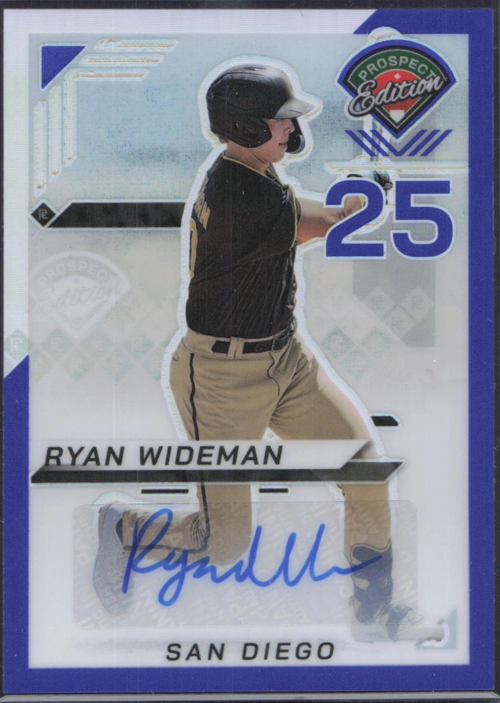 Ryan Wideman [Blue Holo Ticket Signature] #5