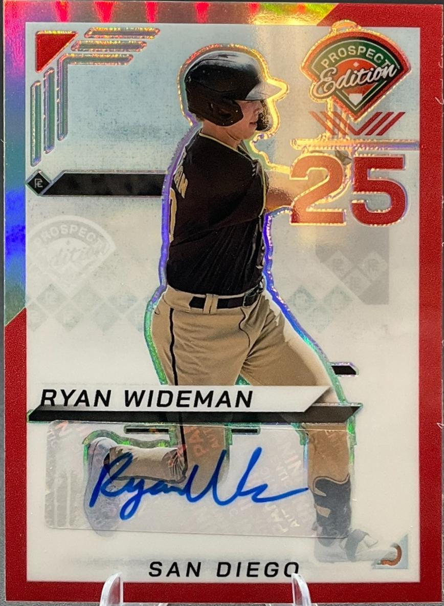 Ryan Wideman [Red Holo Ticket Signature] #5